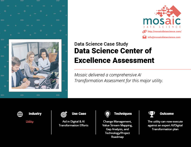 Data Science Center of Excellence Assessment | Case Study