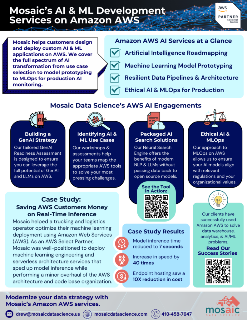 Aws ai hot sale ml services