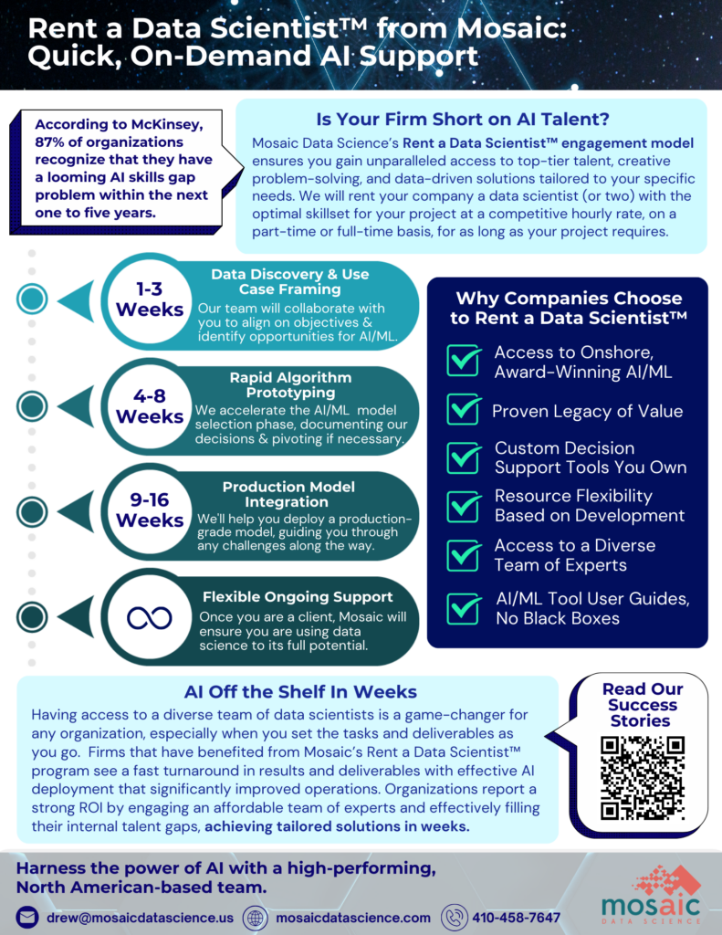 rent a data scientist solution sheet preview